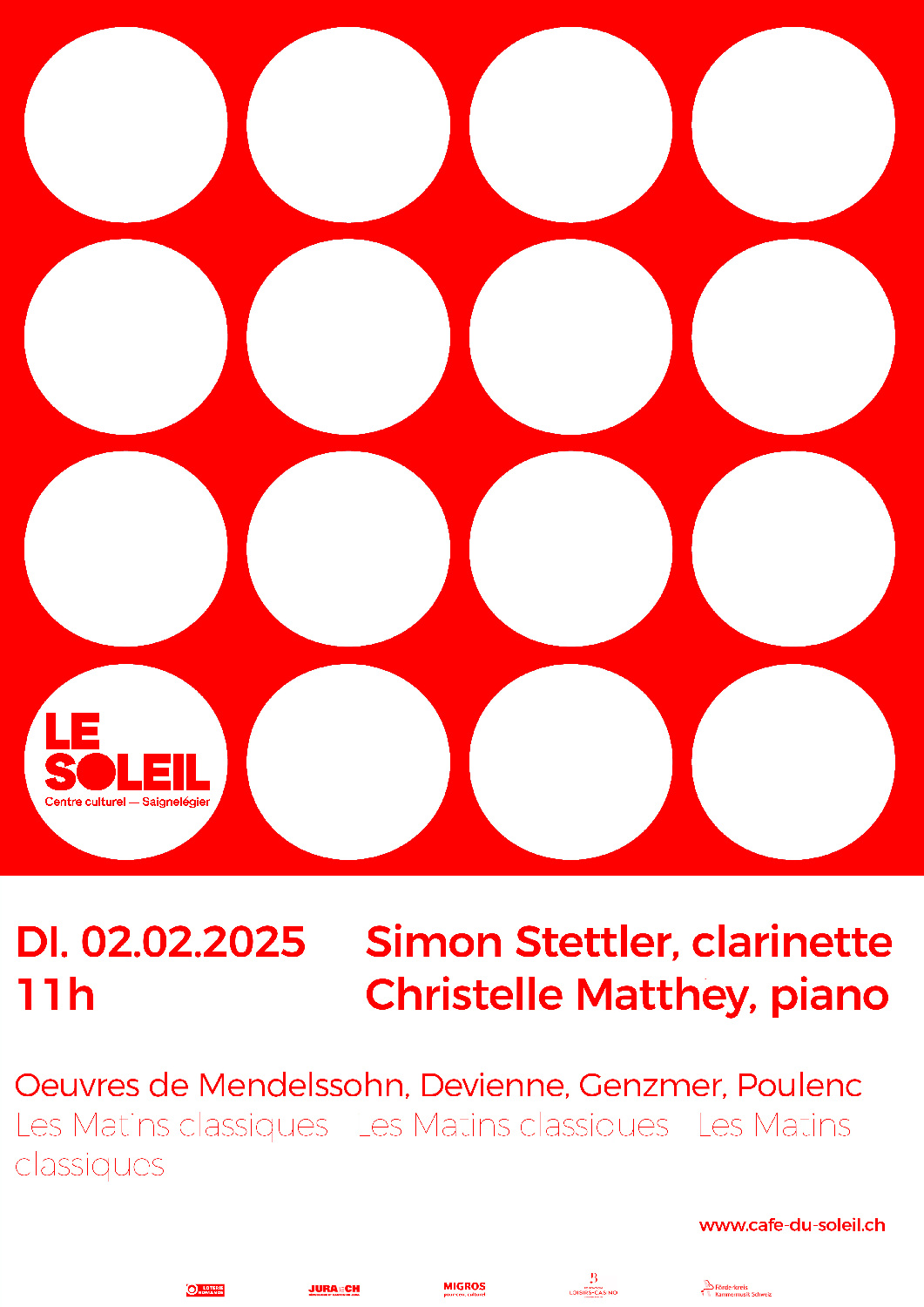 Matin classique: Simon Stettler & Christelle Matthey
